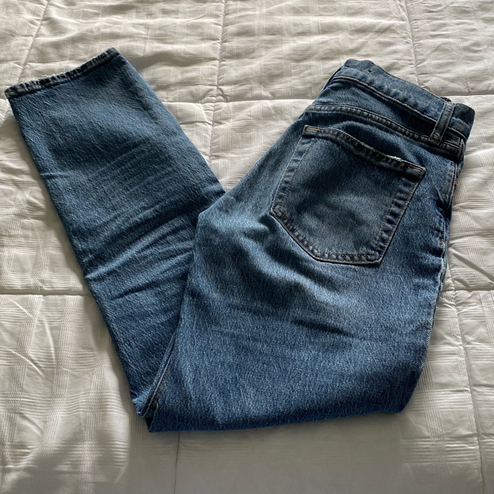 Gap High Rise Slim Straight Jeans